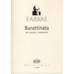 Burattinata für Violine und Klavier - Ferenc Farkas