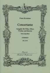 Concertante : für Flöte, Oboe, Violine - Franz Krommer