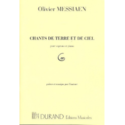Chants de terre et de ciel : - Olivier Messiaen