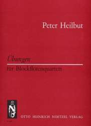 Übungen : für Blockflötenquartett - Peter Heilbut