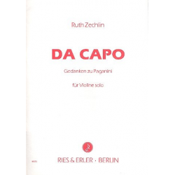 Da capo : Gedanken zu Paganini - Ruth Zechlin