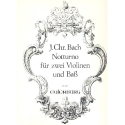 Notturno : für 2 Violinen und Bc - Johann Christian Bach