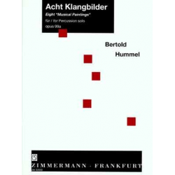 8 KLANGBILDER OP.99A : FUER - Bertold Hummel