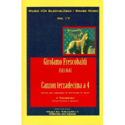 Canzon terzadecima a 4 : - Girolamo Frescobaldi