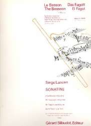 Sonatine : pour basson et piano - Serge Lancen