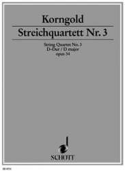 Streichquartett D-Dur op.34 : - Erich Wolfgang Korngold