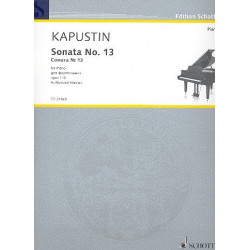 Sonate Nr.13 op.110 : - Nikolai Kapustin