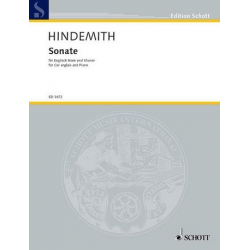 Sonate (1941) : für Englischhorn - Paul Hindemith