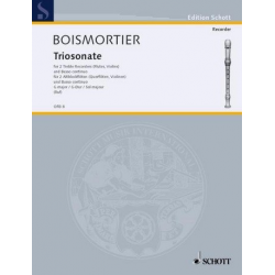 Triosonate G-Dur : für -Joseph Bodin de Boismortier