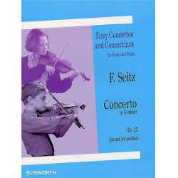 Konzert g-Moll op.12 : für Violine - Friedrich Seitz