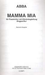 Mamma Mia : für Frauenchor und Klavier - Benny Andersson