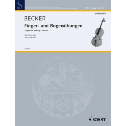 Finger- und Bogenübungen - Hugo Becker