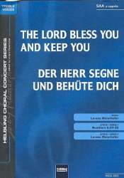 The Lord bless You and keep You : - Lorenz Maierhofer