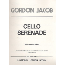 Serenade : für Violoncello solo - Gordon Jacob