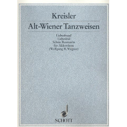 Alt-Wiener Tanzweisen : für Akkordeon - Fritz Kreisler