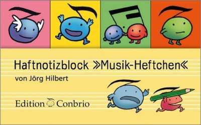 Haftnotizblock Musik-Heftchen - Jörg Hilbert