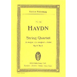 Streichquartett A-Dur op.9,6 - Franz Joseph Haydn