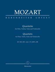 Quartette für Flöte und Streichtrio - Wolfgang Amadeus Mozart
