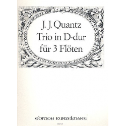 Trio D-Dur : für 3 Flöten - Johann Joachim Quantz