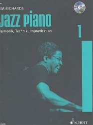 Jazz Piano Band 1 (+CD) : Harmonik, - Tim Richards