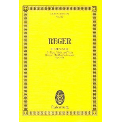 Serenade G-Dur op.141a : für Flöte. - Max Reger
