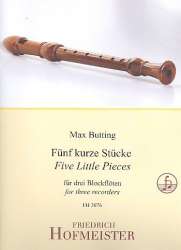 5 kurze Stücke : - Max Butting