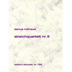 Streichquartett Nr.8 op.121 - Darius Milhaud
