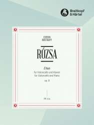 Duo op.8 : für Violoncello und Klavier - Miklos Rozsa