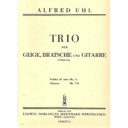 Trio in a-Moll (Urfassung) - Alfred Uhl
