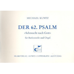Der 62. Psalm : für Bariton und Orgel - Michael Kuntz