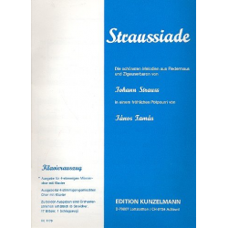 Straussiade : für Männerchor und Klavier - Johann Strauß / Strauss (Sohn)