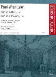 Trio in F-Dur op. 3/1 - Paul Wranitzky