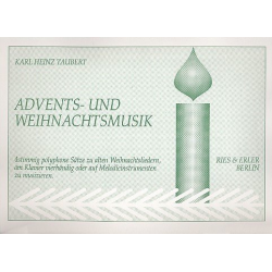 Advents- und Weihnachtsmusik : 4-stg. - Karl Heinz Taubert