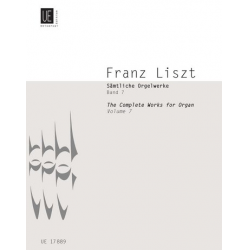 Sämtliche Orgelwerke Band 7 : - Franz Liszt