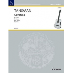 Cavatine : für Gitarre - Alexandre Tansman