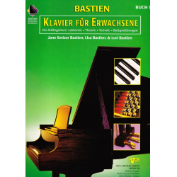 Klavier für Erwachsene Band 1 - Buch -Jane Smisor Bastien / Arr.Jane Smisor & Lisa & Lori Bastien
