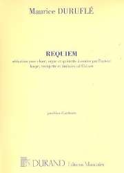 Requiem op.9 : pour soli, choeurs, - Maurice Duruflé