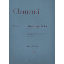 Sonate G-Dur op.37,2 : für Klavier - Muzio Clementi