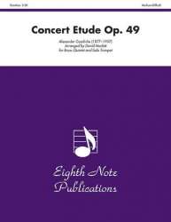 Concert Etude Op, 49 - Alexander Goedicke / Arr. David Marlatt