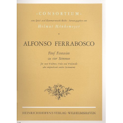 5 Fantasien zu 4 Stimmen : für - Alfonso Ferrabosco