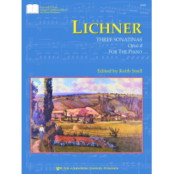 Lichner: Drei Sonatinen, op. 4 / Three Sonatinas, op. 4 -Heinrich Lichner / Arr.Keith Snell