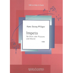 Impeto : für Horn (Posaune) -Hans Georg Pflüger