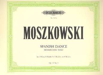 Spanischer Tanz op.12,1 : für - Moritz Moszkowski