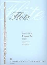 Trio op.34 : für 3 Flöten - Joseph Küffner