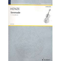 Serenade : für Violoncello solo - Hans Werner Henze