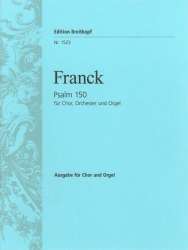 Halleluja lobt Gott : Psalm 150 - César Franck