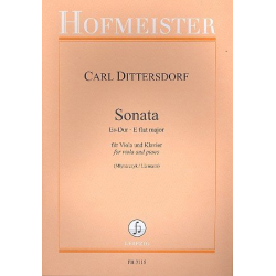 Sonate Es-Dur : für Viola - Carl Ditters von Dittersdorf