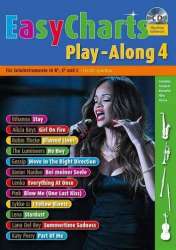 Easy Charts Play-Along Band 4 - Spielbuch mit CD -Uwe Bye