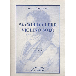 24 Capricci : per violino - Niccolo Paganini