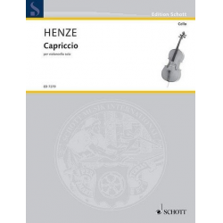 Capriccio : per violoncello solo - Hans Werner Henze